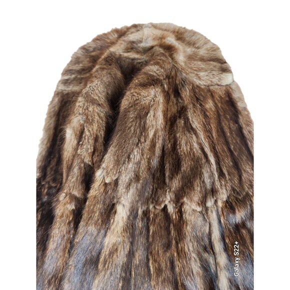 Vintage Genuine Mink Fur Stole Cape By Lewiston Fur Shop Lewiston Idaho - Picture 15 of 16